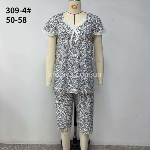 Женская пижама батал оптом  (190224-704)