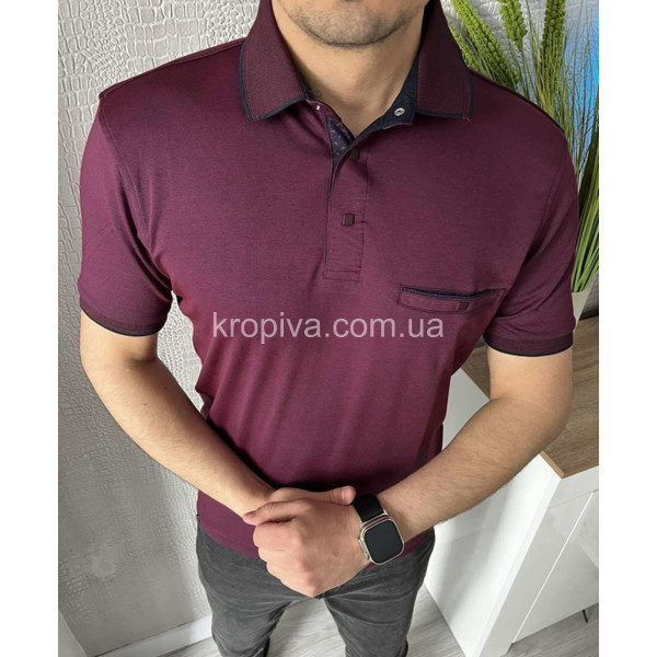 Мужская футболка-поло норма Турция оптом  (020324-631)