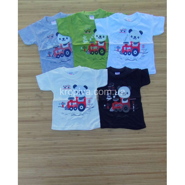 Дитяча футболка кулір 1-3 роки Туреччина оптом 110324-658