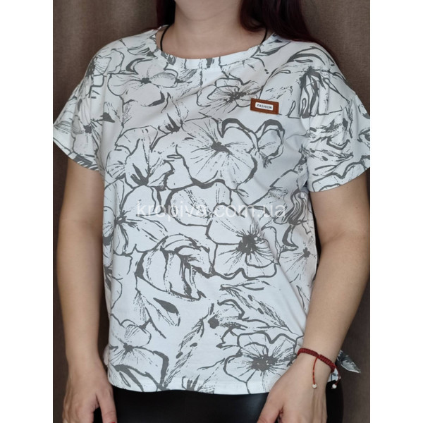 Женская футболка норма микс оптом  (090324-197)