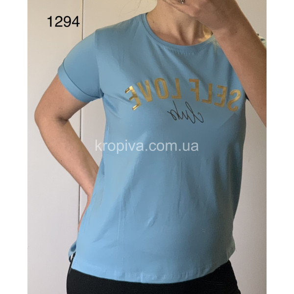 Жіноча футболка норма оптом 190324-260