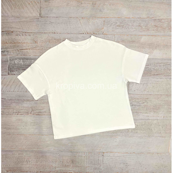 Дитяча футболка вільний крій оптом  (060424-686)