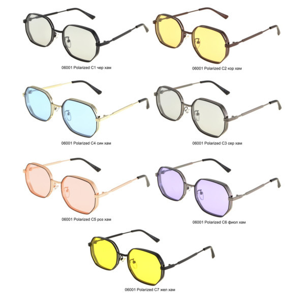 Сонцезахисні окуляри оптом  (070424-0158)