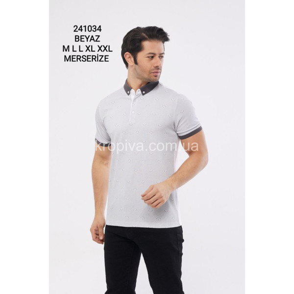 Мужская футболка-поло норма Турция оптом 140424-607