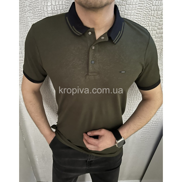 Чоловічі футболки-поло норма Туреччина оптом 210424-789