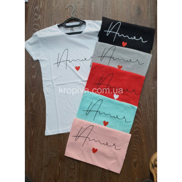 Женская футболка норма оптом 130125-425
