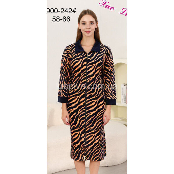 Женский халат батал оптом 150125-98