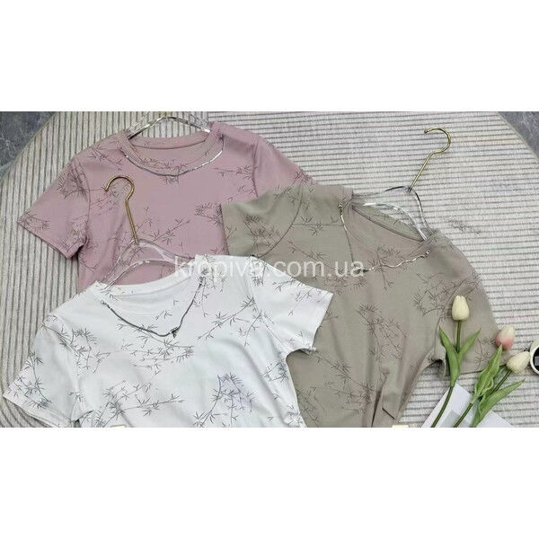 Женская футболка норма микс оптом 150225-319