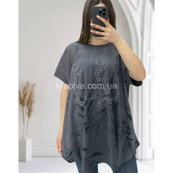 Женская футболка 25015 супербатал оптом 040425-701