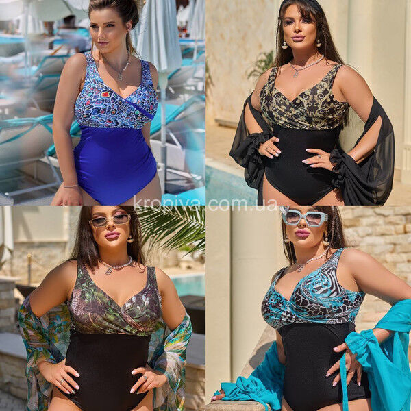 Женский купальник 567 батал оптом 290425-033