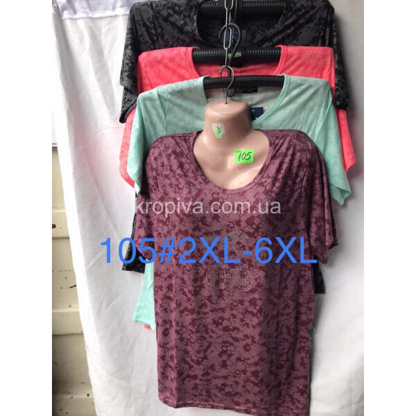 Женская футболка 105 микс оптом 030525-165