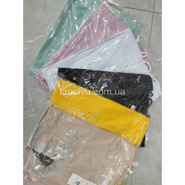 Женская футболка 909 батал оптом 040525-059