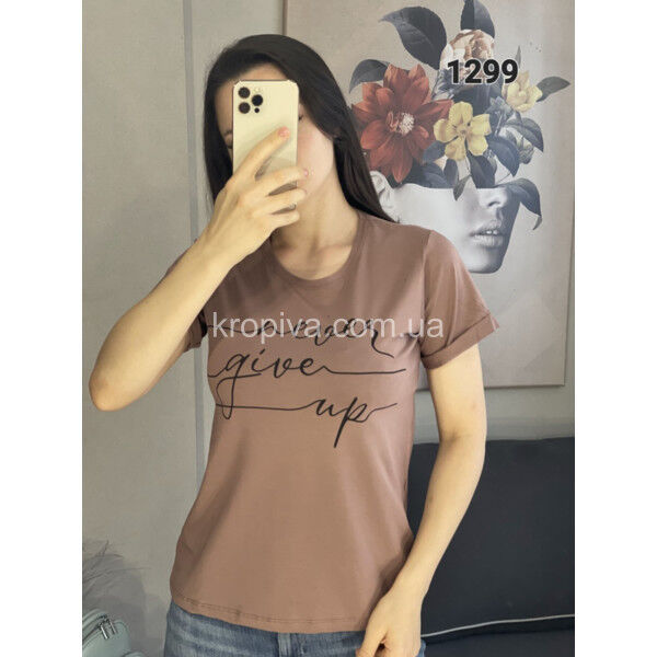 Женская футболка 1299 оптом 060525-54
