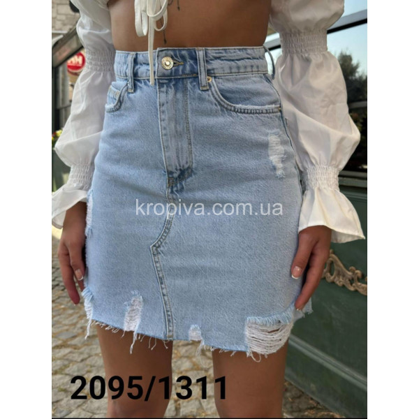 Джинсовая юбка 100525-45