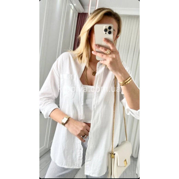 Женская рубашка норма Турция оптом 070525-789