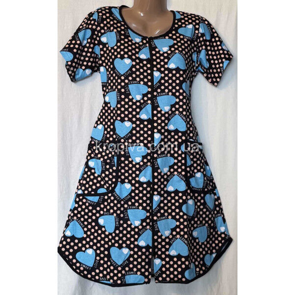 Женский халат Р17 полубатал микс оптом 120525-610