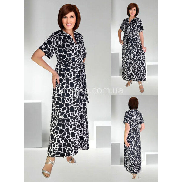 Женское платье 893 батал оптом 220525-660