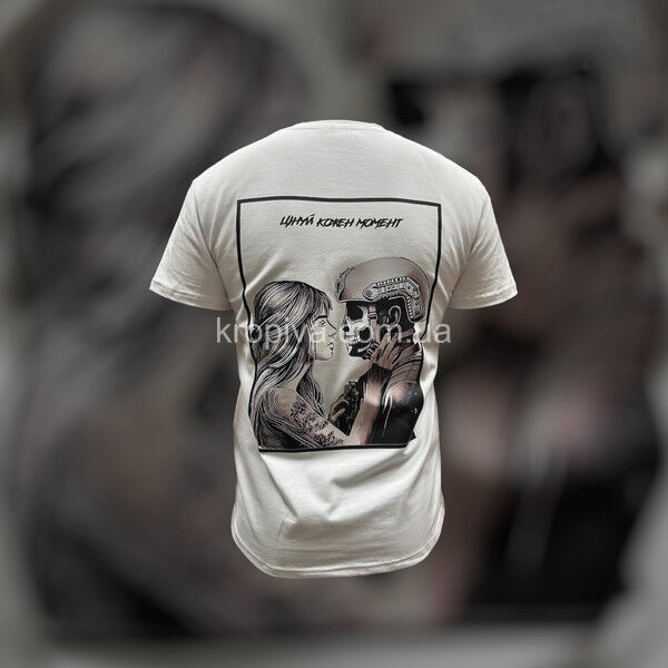 Мужская футболка хлопок оптом 060625-005