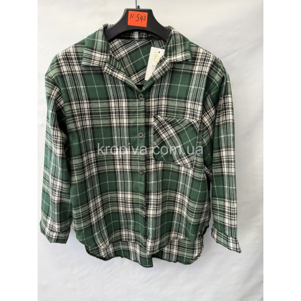 Женская рубашка норма оптом 050725-72