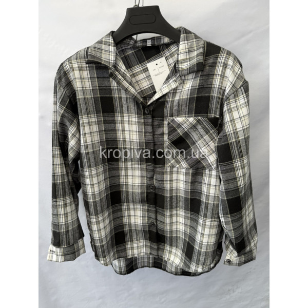 Женская рубашка норма оптом 050725-82