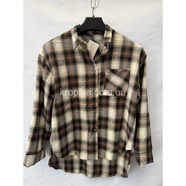 Женская рубашка норма оптом 050725-92