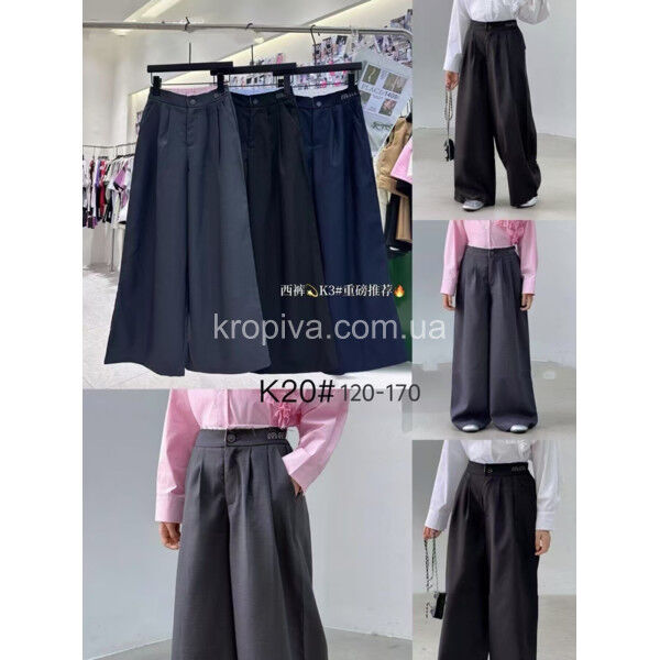 Детские брюки к20 школа оптом 080725-42