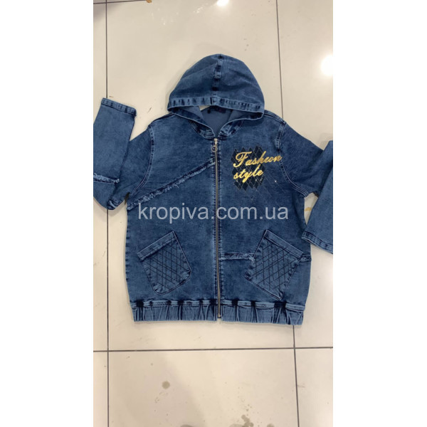 Женский джинсовый кардиган оптом 220725-96