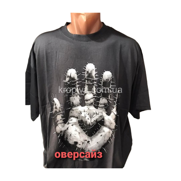 Мужская футболка норма оптом 240725-010