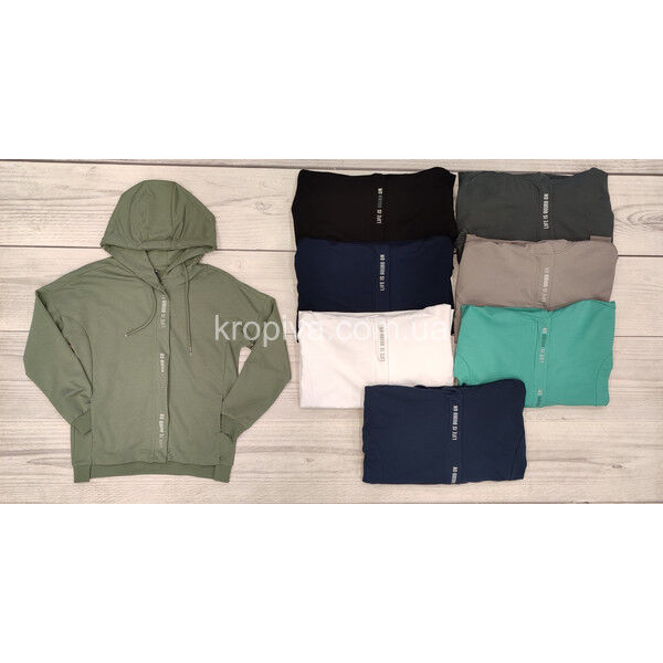 Женская толстовка Beki 3864 норма оптом 080825-0106