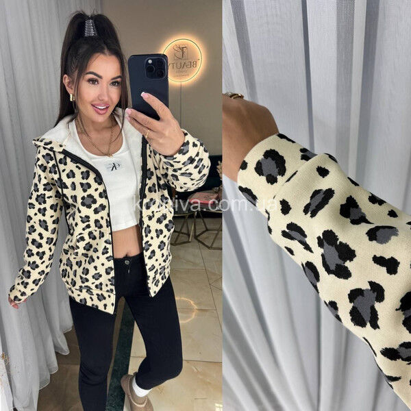 Женская кофта на змейке 3089 оптом  (100825-112)