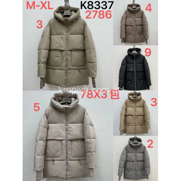 Женская куртка зима 8337 норма оптом 220825-083