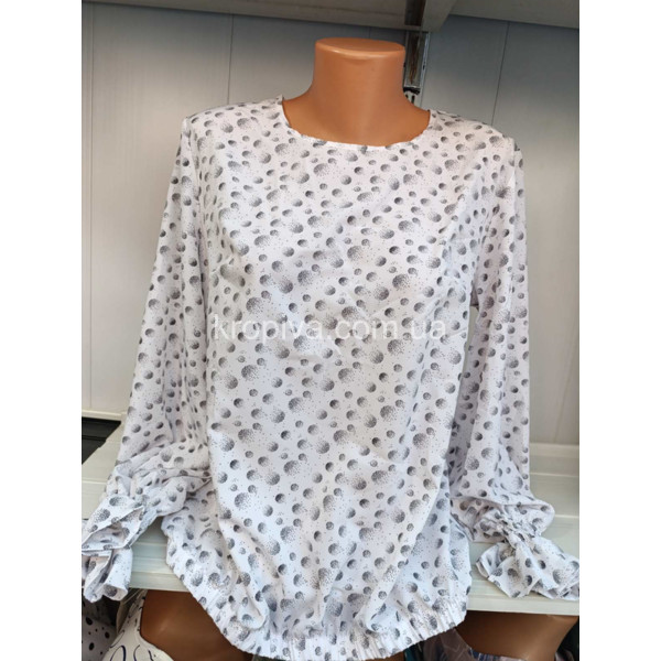 Жіноча блузка 585 напівбатал оптом 240825-761