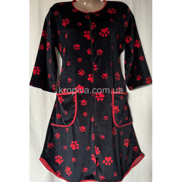 Женский халат велюр оптом 250825-747