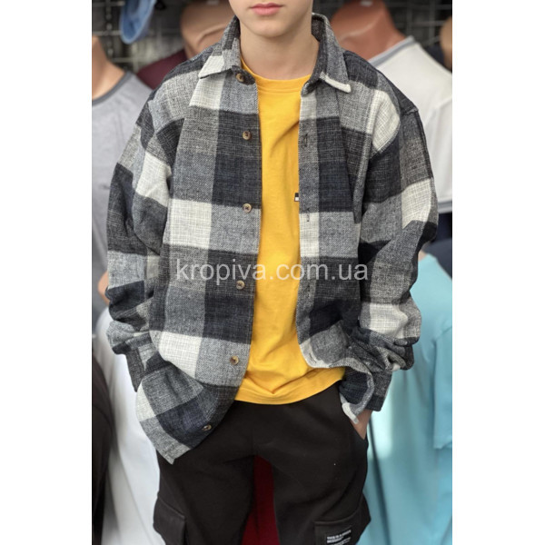 Дитяча сорочка 13-16 років Туреччина осінь оптом 260825-625