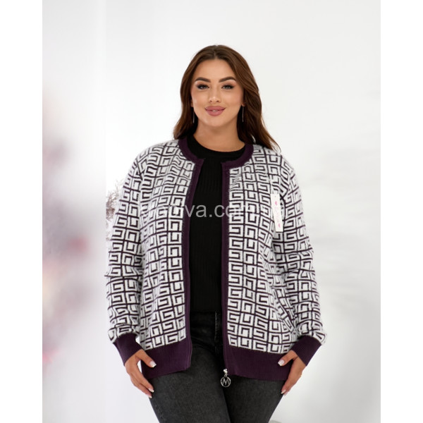 Женский кардиган батал микс оптом 300825-079