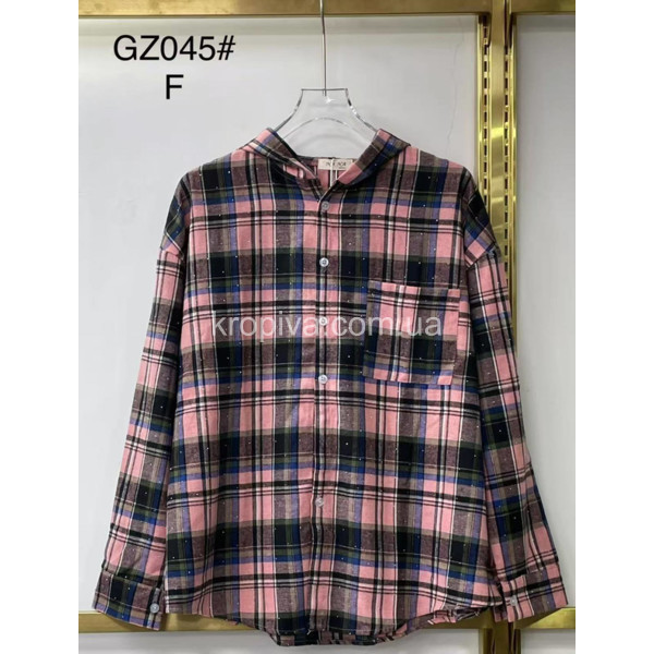 Женская рубашка GZ045 норма оптом 090925-008