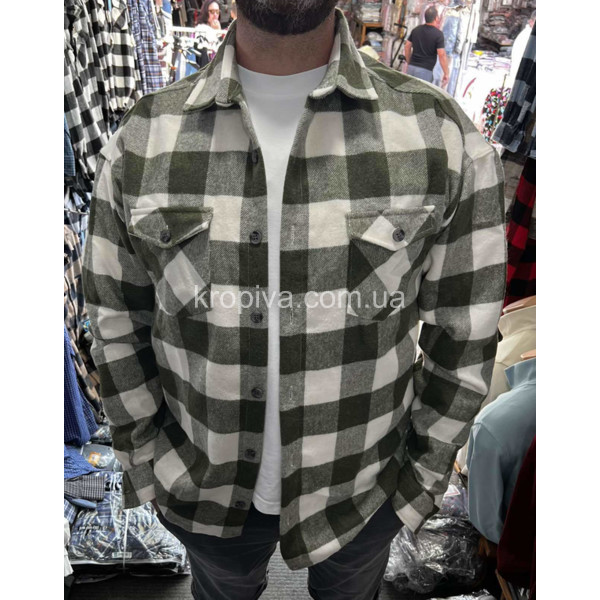 Мужская рубашка шерсть Турция оптом 250925-699