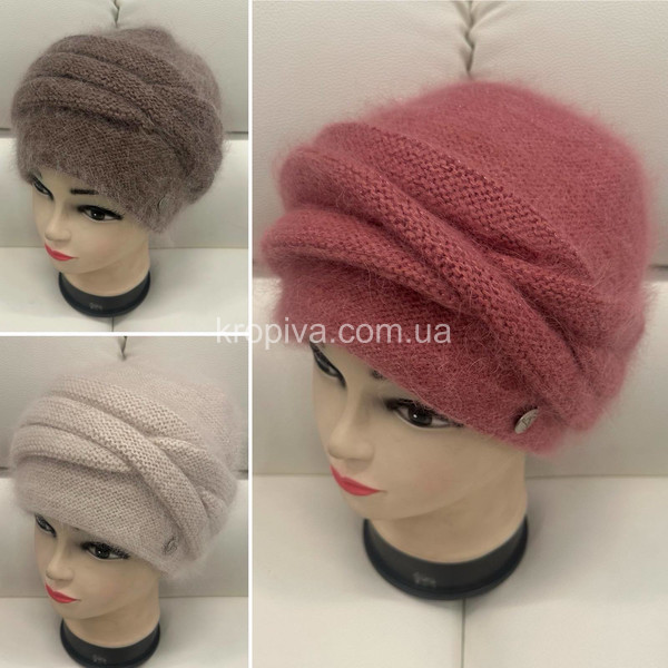 Женская шапка двойная  оптом 031025-64