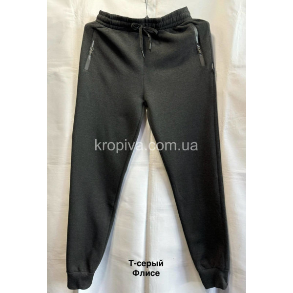 Мужские штаны 2427 флис оптом 031025-181