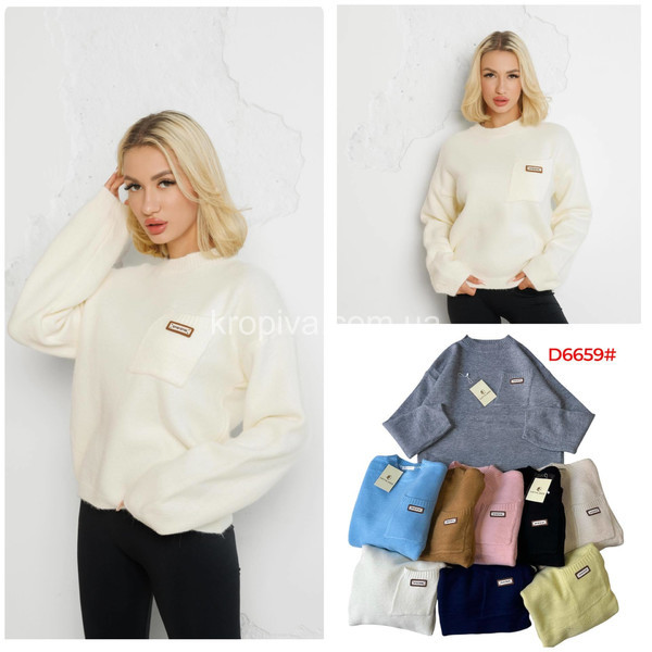 Женский свитер 6659 микс оптом 051025-19