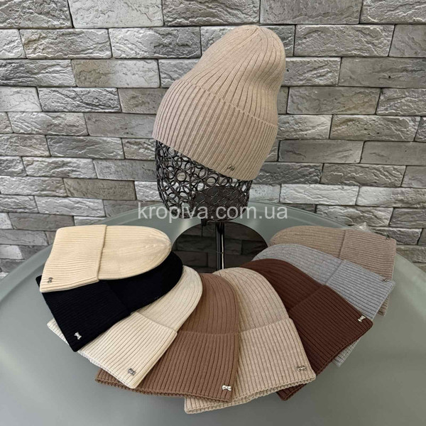 Женская вязаная шапка оптом 061025-89