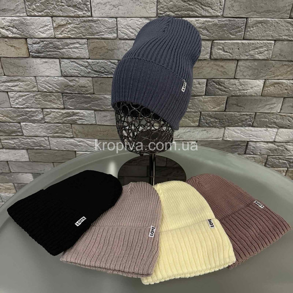Женская шапка оптом 101025-07
