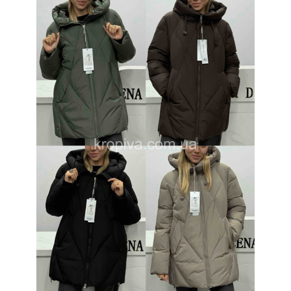 Женская куртка зима 2613 батал оптом 141025-0102