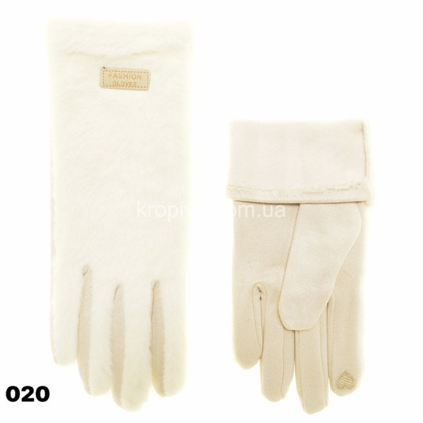 Перчатки женские 020 ПЖМ микс оптом 261025-652