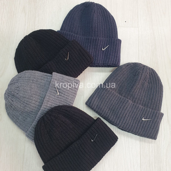 Чоловіча шапка на флісі мікс оптом 291025-729