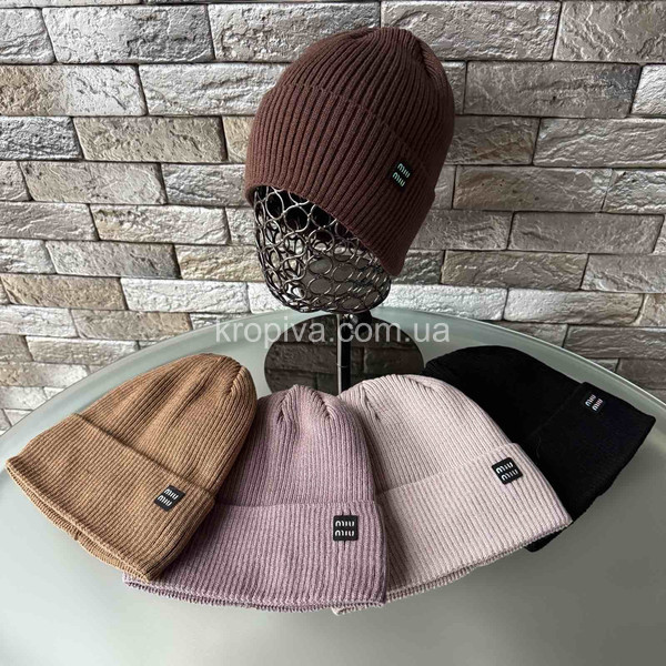 Женская молодежная шапка оптом 071125-05