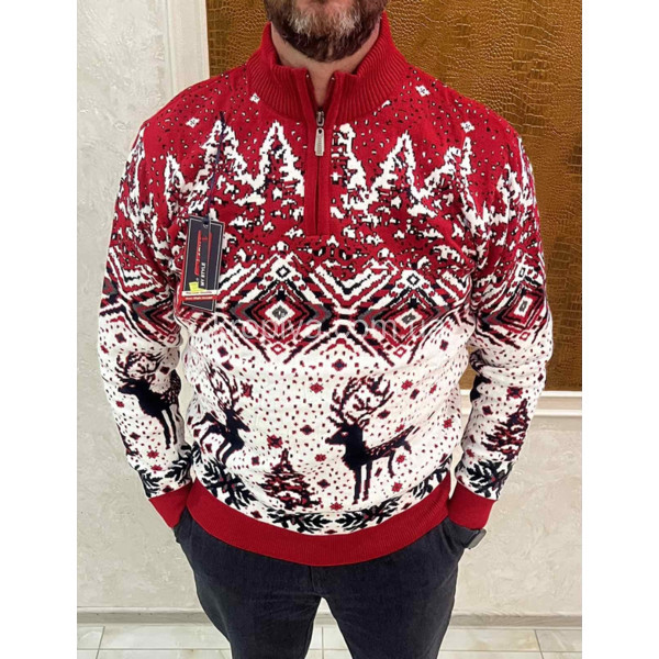 Мужской свитер норма зима Турция оптом 081125-606