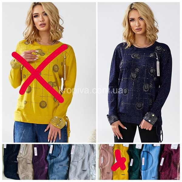 Женская кофта батал микс оптом 071225-0152