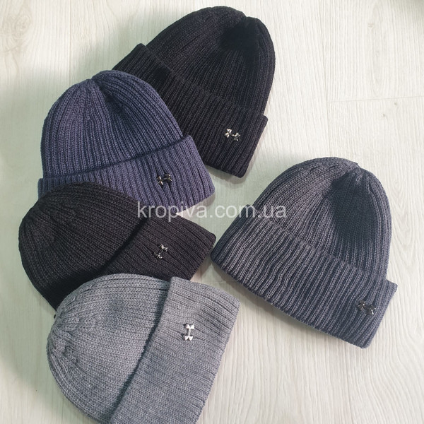 Мужская шапка на флисе микс оптом 161225-783