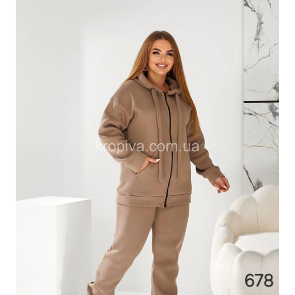 Женский спортивный костюм 678 батал оптом 171225-673